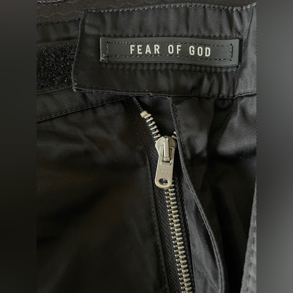 Fear Of God 34W Medium Sixth Collection Nylon Cargo Pants Tags  Cobrax Snap RIRI - Picture 12 of 16